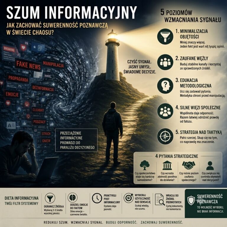 Szum informacyjny. Jak zachować suwerenność poznawczą w świecie chaosu?